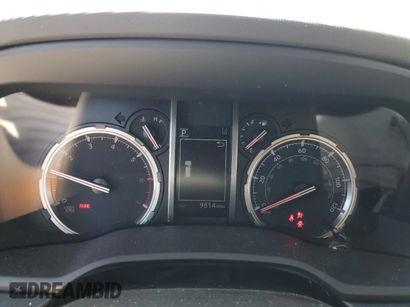 2024 Toyota 4Runner TRD Pro with VIN JTELU5JR7R6292957, listed as a Copart auction lot 56206205 with 9,814 mi miles and Salvage title. Bid and sale history available at DreamBid. Image 9.