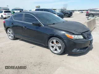 2014 Acura ILX Premium Pkg with VIN 19VDE1F52EE002741, listed as a IAAI auction lot 41792928 with 214,354 mi miles. Bid and sale history available at carsss.com. Image 1.