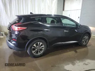 2018 Nissan Murano Platinum with VIN 5N1AZ2MH8JN121428, listed as a Copart auction lot 53608795 with 62,397 mi miles and Salvage Title. Bid and sale history available at carsss.com. Image 3.
