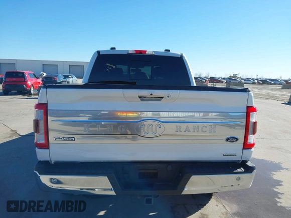 2022 Ford F-150 XL with VIN 1FTFW1E84NFA47288, listed as a IAAI auction lot 41731502 with 44,963 mi miles. Bid and sale history available at carsss.com. Image 16.