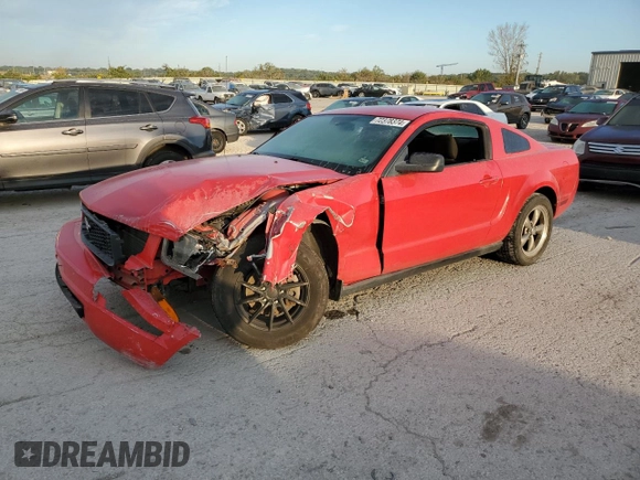 2006 Ford Mustang Standard with VIN 1ZVFT80N865182020, listed as a Copart auction lot 72378374 with Not Provided miles and Salvage Title. Bid and sale history available at carsss.com. Image 1.