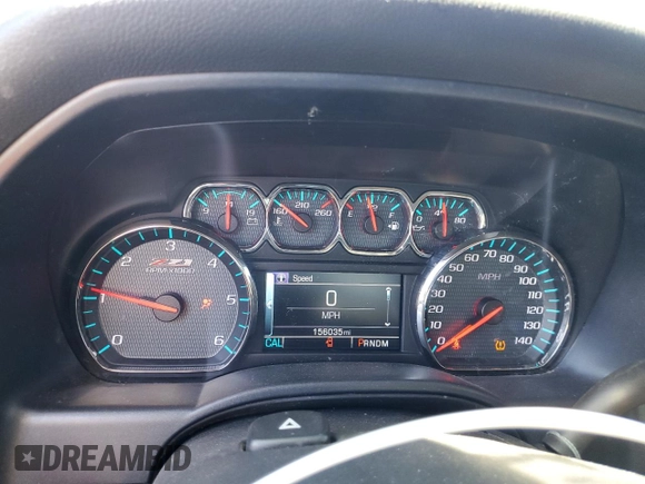 2016 Chevrolet Silverado 1500 LT with VIN 3GCUKREC7GG315533, listed as a Copart auction lot 50883675 with 156,035 mi miles and Salvage Title. Bid and sale history available at DreamBid. Image 9.