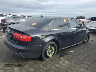 2014 Audi A4 Premium Plus with VIN WAUEFAFL1EN039909, listed as a Copart auction lot 43622895 with 83,143 mi miles and Salvage Title. Bid and sale history available at carsss.com. Image 3.