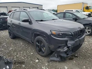 2021 Jeep Cherokee Latitude Plus with VIN 1C4PJMLB7MD121803, listed as a Copart auction lot 59439695 with 47,430 mi miles and Salvage title. Bid and sale history available at DreamBid. Image 4.