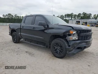 2020 Chevrolet Silverado 1500 Work Truck with VIN 3GCPYAEH0LG271443, listed as a Copart auction lot 71291924 with 89,963 mi miles and Salvage Title. Bid and sale history available at DreamBid. Image 4.