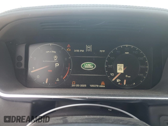 2015 Land Rover Range Rover Sport Autobiography with VIN SALWV2TF4FA608543, listed as a Copart auction lot 58816735 with 105,379 mi miles and Clean title. Bid and sale history available at DreamBid. Image 9.