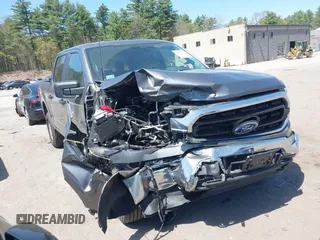 2022 Ford F-150 XL with VIN 1FTFW1E87NFB86556, listed as a IAAI auction lot 42157650 with 54,726 mi miles and . Bid and sale history available at DreamBid. Image 1.