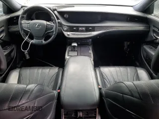2018 Lexus LS with VIN JTHB5LFF8J5004355, listed as a Copart auction lot 74778754 with 0 mi miles and Non Repairable. Bid and sale history available at carsss.com. Image 8.