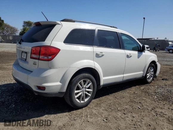 2016 Dodge Journey SXT with VIN 3C4PDCBGXGT224484, listed as a Copart auction lot 46952185 with 125,814 mi miles and Salvage Title. Bid and sale history available at carsss.com. Image 3.