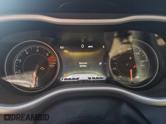 2017 Jeep Cherokee Limited with VIN 1C4PJLDB6HW518129, listed as a Copart auction lot 81002474 with 80,820 mi miles and Salvage title. Bid and sale history available at DreamBid. Image 9.