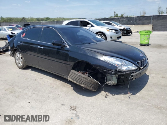 2005 Lexus ES 330 with VIN JTHBA30G355114118, listed as a Copart auction lot 51798995 with 268,836 mi miles and Salvage Title. Bid and sale history available at carsss.com. Image 4.