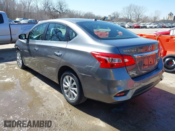 2019 Nissan Sentra SV with VIN 3N1AB7AP0KL626675, listed as a IAAI auction lot 41750790 with 86,432 mi miles and . Bid and sale history available at DreamBid. Image 3.