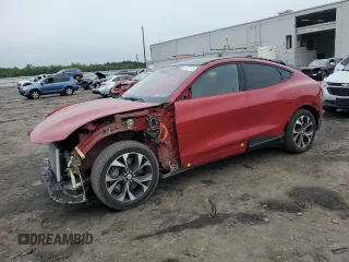 2021 Ford Mustang Mach-E Premium z VIN 3FMTK3SU7MMA57433, wystawiony jako Copart lot #61222215 z przebiegiem 22 516 mil mil oraz Szkoda całkowita • Salvage title. Historia ofert i sprzedaży dostępna na DreamBid. Obrazek 1.