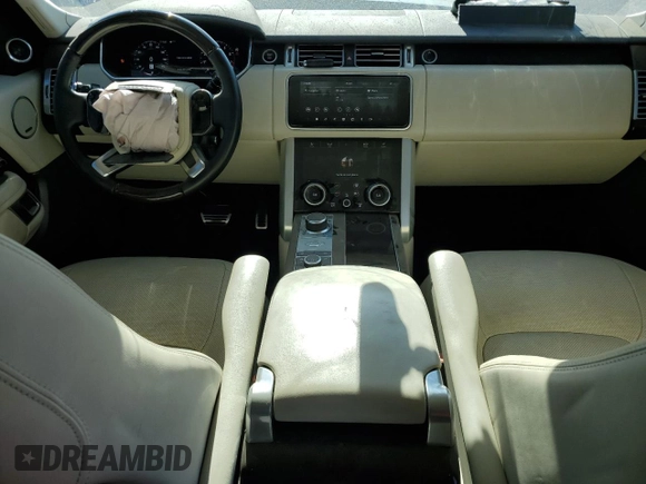 2021 Land Rover Range Rover P525 Westminster с VIN SALGS2SE9MA425948, выставлен на аукционе Copart как лот 74273934 с пробегом 62 059 миль миль и Списание • Salvage title. История ставок и продаж доступна на DreamBid. Изображение 8.