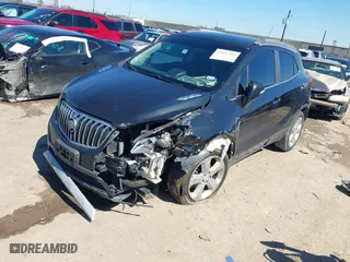 2015 Buick Encore Convenience with VIN KL4CJBSB4FB266732, listed as a IAAI auction lot 41657551 with 111,198 mi miles. Bid and sale history available at carsss.com. Image 18.