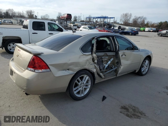 2012 Chevrolet Impala LTZ with VIN 2G1WC5E37C1195954, listed as a Copart auction lot 48585085 with 110,940 mi miles and Salvage Title. Bid and sale history available at DreamBid. Image 3.