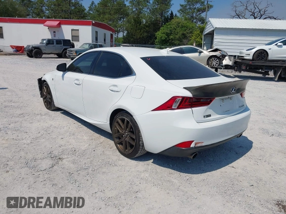 2016 Lexus IS 200t with VIN JTHBA1D21G5023967, listed as a IAAI auction lot 42051274 with 75,561 mi miles and . Bid and sale history available at DreamBid. Image 3.