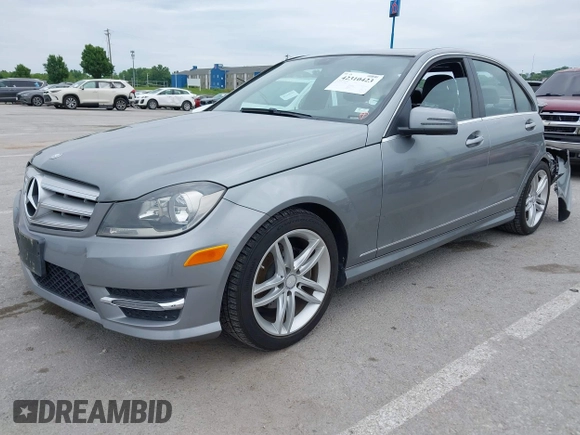 2014 Mercedes-Benz C 250 Sport with VIN WDDGF4HB6EG160494, listed as a IAAI auction lot 42310423 with 145,160 mi miles and . Bid and sale history available at DreamBid. Image 2.