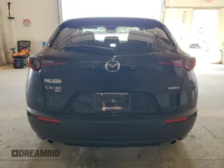 2025 Mazda CX-30 2.5 S Select Sport with VIN 3MVDMBBM7SM783821, listed as a Copart auction lot 49603585 with 1,369 mi miles and Salvage Title. Bid and sale history available at carsss.com. Image 6.