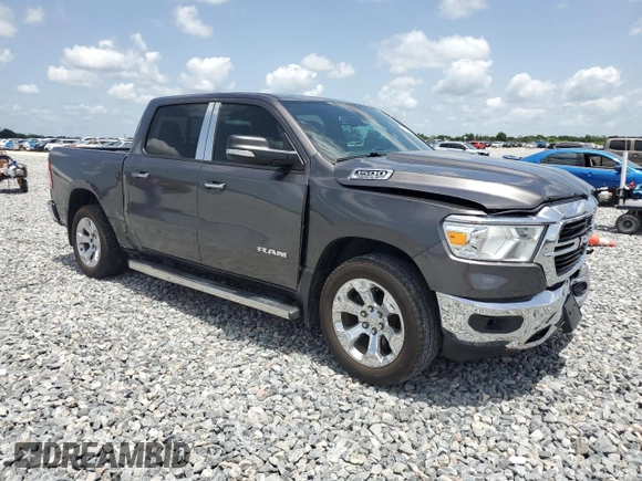 2019 Ram 1500 Big Horn with VIN 1C6RREFT3KN745849, listed as a Copart auction lot 60191725 with 133,742 mi miles and Non repairable. Bid and sale history available at DreamBid. Image 4.