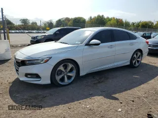2018 Honda Accord Touring z VIN 1HGCV2F96JA008780, wystawiony jako Copart lot #72371514 z przebiegiem 99 577 mil mil oraz Szkoda całkowita • Salvage title. Historia ofert i sprzedaży dostępna na DreamBid. Obrazek 1.