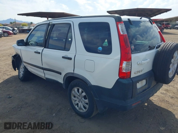 2005 Honda CR-V EX with VIN JHLRD78855C019859, listed as a IAAI auction lot 42150979 with 247,364 mi miles. Bid and sale history available at carsss.com. Image 3.