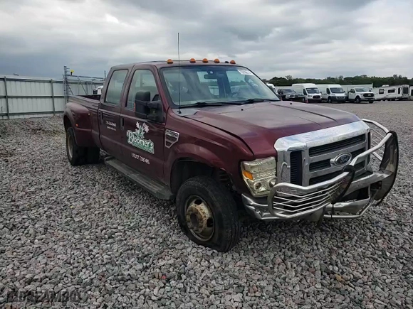 2008 Ford Super Duty F-350 DRW XL with VIN 1FTWW33R78EC42612, listed as a Copart auction lot 72239614 with 180,586 mi miles and Salvage Title. Bid and sale history available at carsss.com. Image 10.