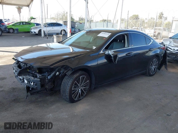 2023 Lexus ES 300h with VIN 58ADA1C15PU029980, listed as a IAAI auction lot 40486848 with 49,775 mi miles and . Bid and sale history available at DreamBid. Image 18.