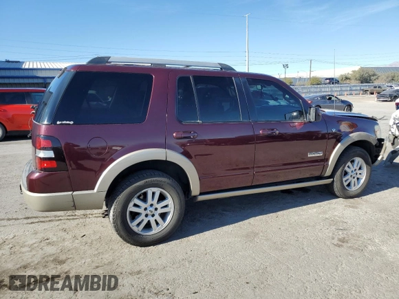 2007 Ford Explorer Eddie Bauer with VIN 1FMEU74897UB74117, listed as a Copart auction lot 86763624 with 199,833 mi miles and Salvage title. Bid and sale history available at DreamBid. Image 3.