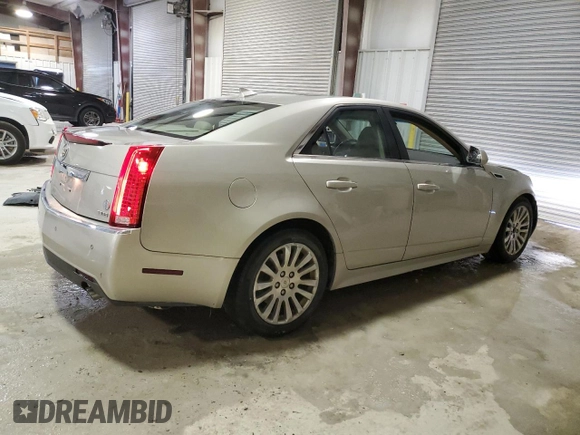 2013 Cadillac CTS Premium with VIN 1G6DP5E38D0159449, listed as a Copart auction lot 81739234 with 81,831 mi miles and Salvage Title. Bid and sale history available at DreamBid. Image 3.