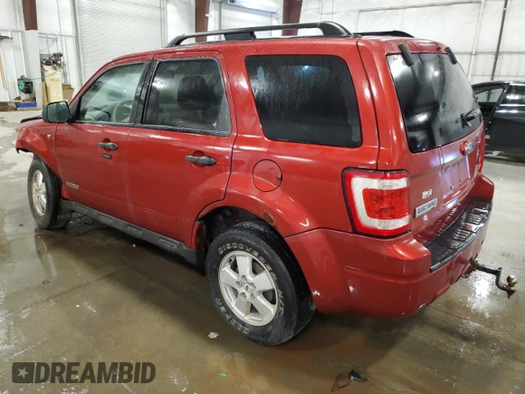 2008 Ford Escape XLT with VIN 1FMCU93178KE78034, listed as a Copart auction lot 63428455 with 194,892 mi miles and Salvage title. Bid and sale history available at DreamBid. Image 2.