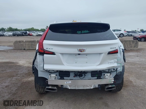 2023 Cadillac XT4 FWD Premium Luxury with VIN 1GYFZCR49PF225817, listed as a IAAI auction lot 42408494 with 5,977 mi miles and . Bid and sale history available at DreamBid. Image 16.