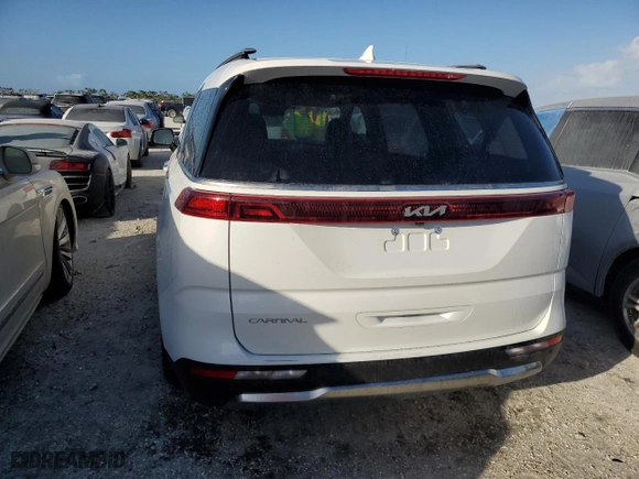 2024 Kia Carnival SX with VIN KNDNE5H33R6397183, listed as a Copart auction lot 75198364 with 0 mi miles and Non Repairable. Bid and sale history available at carsss.com. Image 6.