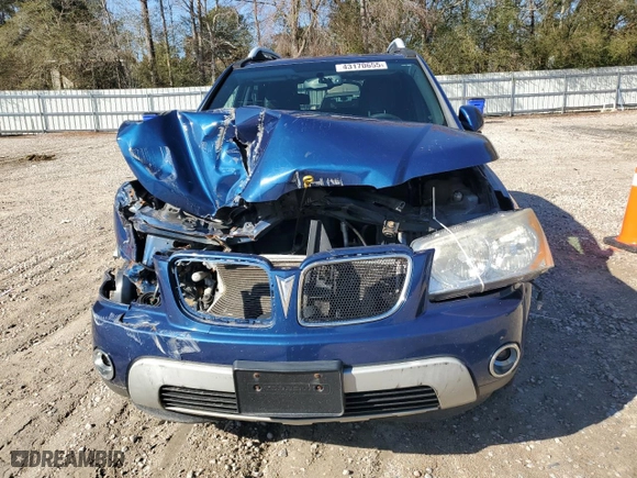 2008 Pontiac Torrent with VIN 2CKDL33F986327583, listed as a Copart auction lot 43170655 with 83,992 mi miles and Salvage Title. Bid and sale history available at carsss.com. Image 5.