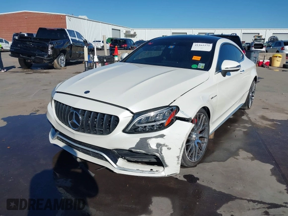 2020 Mercedes-Benz C 63 S AMG with VIN WDDWJ8HB8LF946608, listed as a IAAI auction lot 41162275 with 45,499 mi miles and . Bid and sale history available at DreamBid. Image 6.