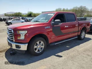 2015 Ford F-150 XL with VIN 1FTEW1CP2FKE17300, listed as a Copart auction lot 64208215 with 141,813 mi miles and Salvage title. Bid and sale history available at DreamBid. Image 1.
