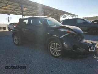 2014 Nissan Juke SV with VIN JN8AF5MR4ET360262, listed as a Copart auction lot 45396735 with 123,306 mi miles and Salvage Title. Bid and sale history available at carsss.com. Image 4.