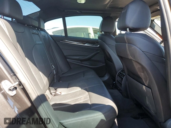 2018 BMW 5 Series 530e with VIN WBAJA9C52JB249402, listed as a Copart auction lot 55093055 with 117,033 mi miles and Salvage title. Bid and sale history available at DreamBid. Image 10.