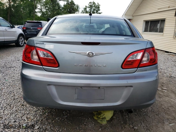 2008 Chrysler Sebring Touring with VIN 1C3LC56K18N291170, listed as a Copart auction lot 68822944 with 144,546 mi miles and Salvage Title. Bid and sale history available at carsss.com. Image 6.