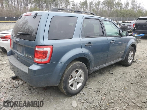 2011 Ford Escape Hybrid with VIN 1FMCU5K32BKB75536, listed as a Copart auction lot 49109355 with 120,620 mi miles and Salvage title. Bid and sale history available at DreamBid. Image 3.
