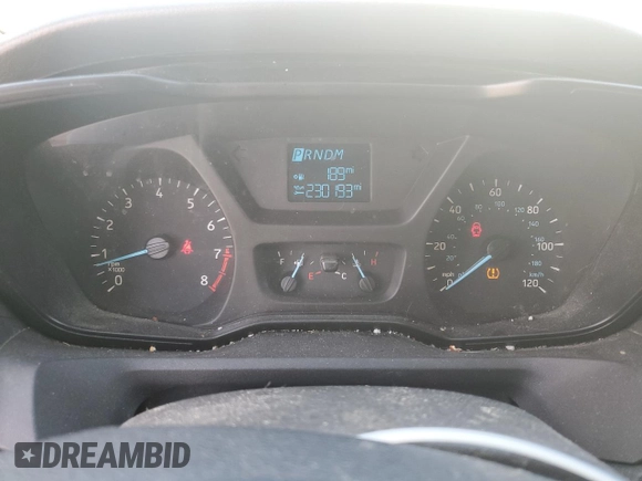 2017 Ford Transit with VIN 1FTYR1ZM5HKB30604, listed as a Copart auction lot 55535775 with 230,193 mi miles and Clean Title. Bid and sale history available at carsss.com. Image 9.