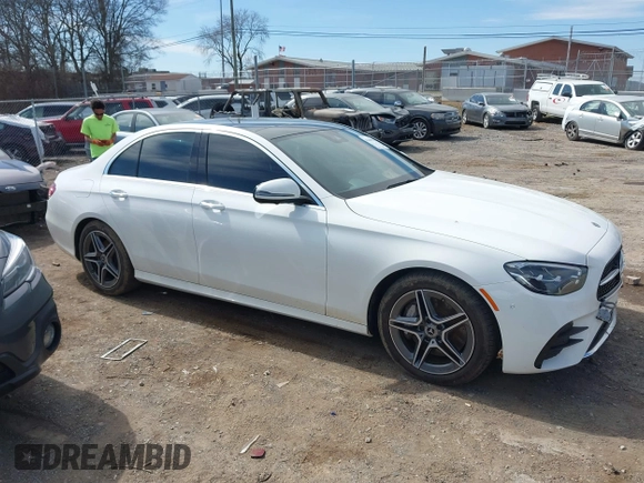 2023 Mercedes-Benz E 350 with VIN W1KZF8EB7PB174425, listed as a IAAI auction lot 41640978 with 20,810 mi miles and . Bid and sale history available at DreamBid. Image 13.