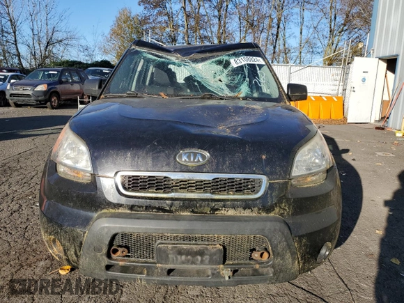2011 Kia Soul with VIN KNDJT2A14B7237132, listed as a Copart auction lot 83108824 with 127,276 mi miles and Salvage Title. Bid and sale history available at carsss.com. Image 5.