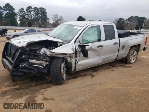 2017 Chevrolet Silverado 1500 Work Truck with VIN 1GCVKNEC8HZ383225, listed as a Copart auction lot 45397455 with 0 mi miles and Salvage Title. Bid and sale history available at carsss.com. Image 1.