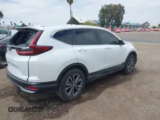 2021 Honda CR-V EX-L with VIN 7FARW1H82ME019232, listed as a IAAI auction lot 42012354 with 25,864 mi miles and . Bid and sale history available at carsss.com. Image 4.