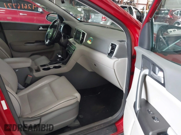 2017 Kia Sportage EX with VIN KNDPNCAC6H7270282, listed as a IAAI auction lot 42616771 with 126,311 mi miles and . Bid and sale history available at DreamBid. Image 5.