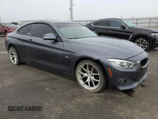 2014 BMW 4 Series 428i with VIN WBA3N7C54EF718196, listed as a Copart auction lot 85393404 with 183,319 mi miles and Clean Title. Bid and sale history available at carsss.com. Image 4.