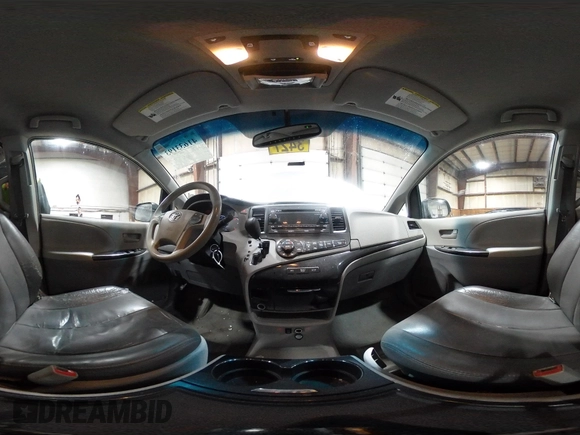 2013 Toyota Sienna LE with VIN 5TDJK3DC0DS056429, listed as a IAAI auction lot 41633193 with 167,321 mi miles and . Bid and sale history available at DreamBid. Image 19.