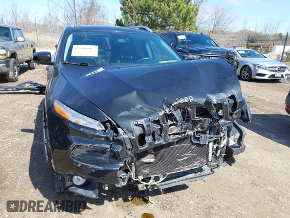 2014 Jeep Cherokee Limited with VIN 1C4PJMDS2EW153305, listed as a IAAI auction lot 41908007 with 88,015 mi miles. Bid and sale history available at carsss.com. Image 19.