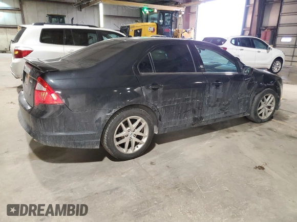 2012 Ford Fusion SEL with VIN 3FAHP0JA4CR363160, listed as a Copart auction lot 47241235 with 161,046 mi miles and Salvage Title. Bid and sale history available at carsss.com. Image 3.